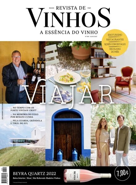Revista de Vinhos – julho 2023 Cover