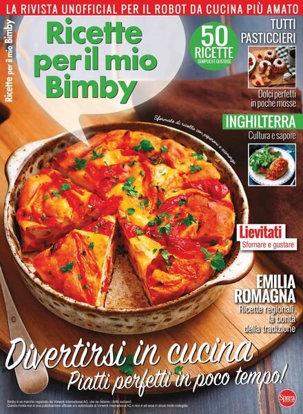 Ricette per il Mio Bimby – luglio 2023 Cover