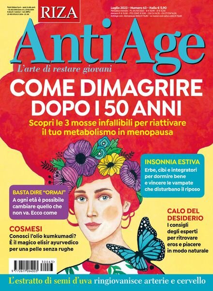 Riza AntiAge – Luglio 2023 Cover