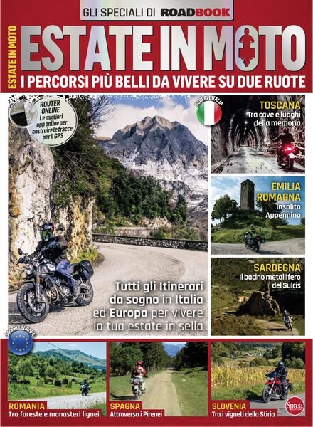 Roadbook Speciale N 4 – Estate in moto – Luglio-Agosto 2023 Cover