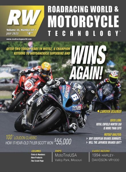 Roadracing World – July 2023 Cover