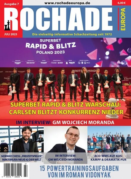 Rochade Europa – 30 Juni 2023 Cover