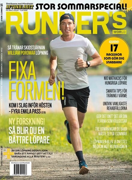 Runner’s World Sverige – juni 2023 Cover