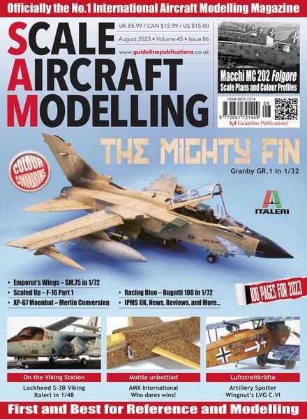Scale Aircraft Modelling – August 2023 Cover