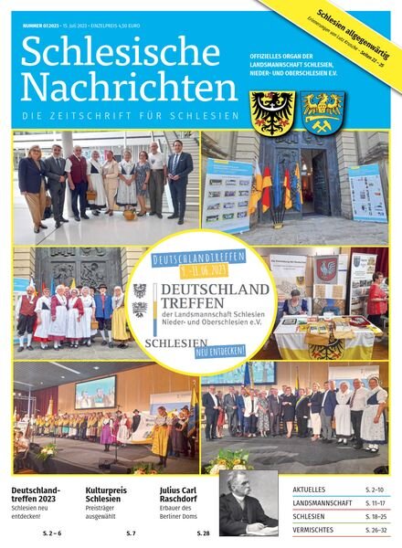 Schlesische Nachrichten – Nr 7 2023 Cover