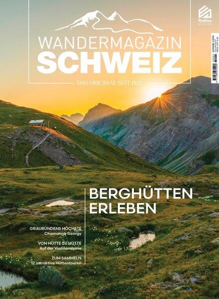 SCHWEIZ Das Wandermagazin – 04 Juli 2023 Cover