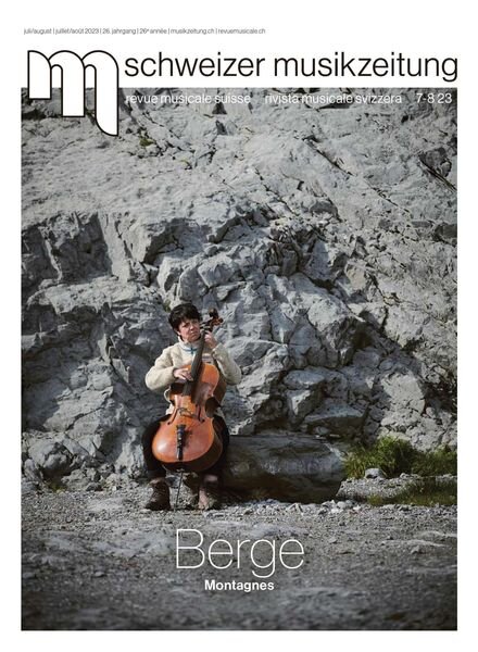Schweizer Musikzeitung – 28 Juni 2023 Cover