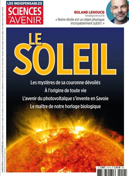 Sciences et Avenir – Hors-Serie – aout 2023 Cover