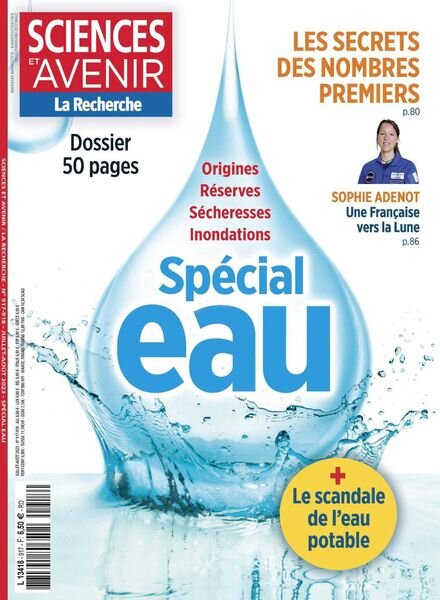 Sciences et Avenir – juillet 2023 Cover