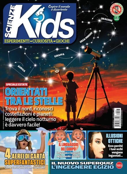 Scienze Kids – giugno 2023 Cover