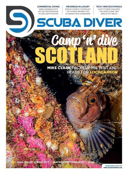 Scuba Diver UK – July 2023 Cover