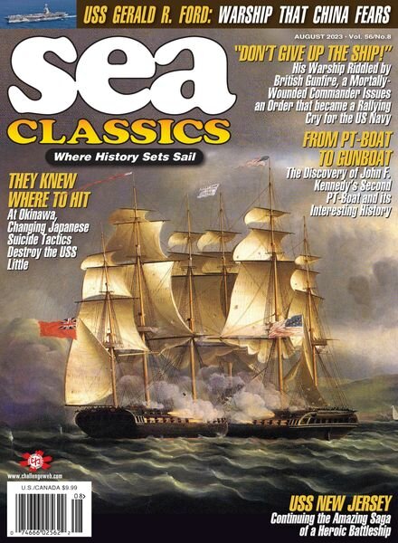 Sea Classics – Where History Sets Sail! – July 2023 Cover