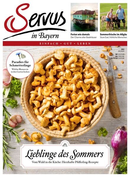 Servus in Bayern – Juli 2023 Cover
