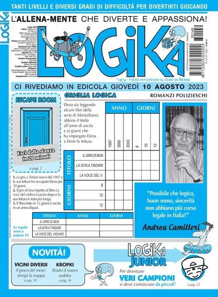Settimana Logika – 07 luglio 2023 Cover