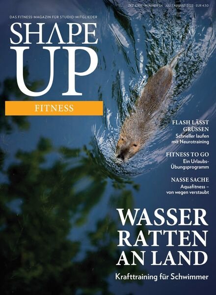 shape UP Fitness – Juli 2023 Cover