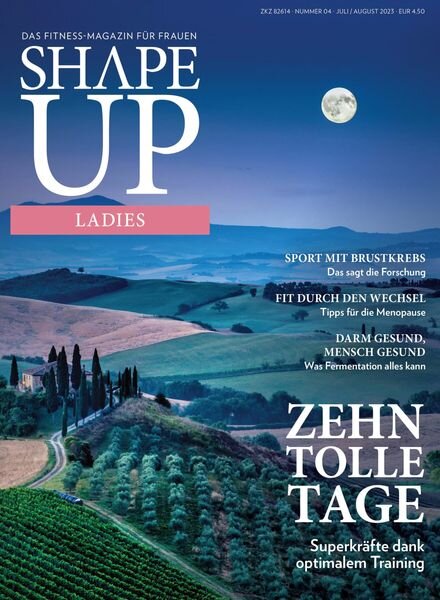 shape UP Ladies – Juli 2023 Cover
