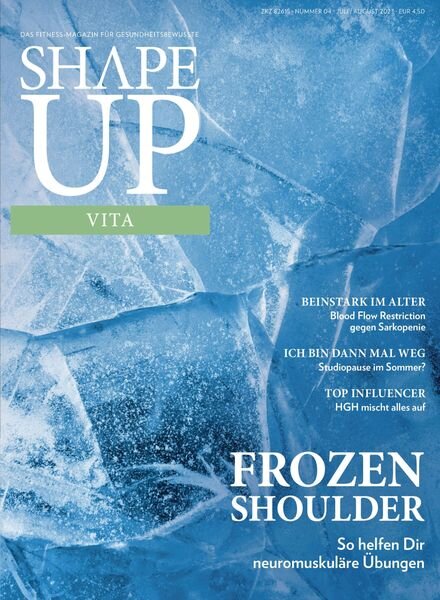 shape UP Vita – Juli 2023 Cover