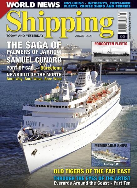 Shipping Today & Yesterday – August 2023 Cover