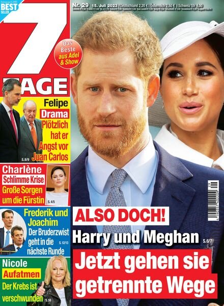 Sieben Tage – 15 Juli 2023 Cover