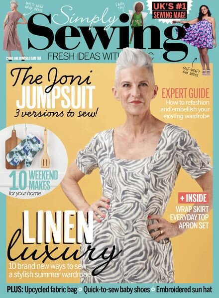 Simply Sewing – August 2023 Cover