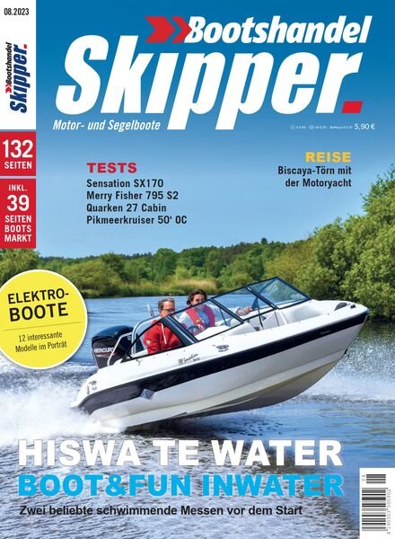 Skipper Bootshandel – Juli 2023 Cover