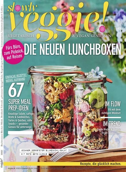 Slowly Veggie Germany – Nr 3 2023 Cover