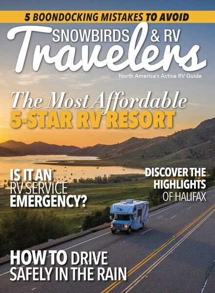 Snowbirds & RV Travelers – August 2023 Cover