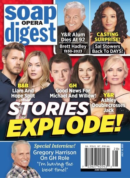 Soap Opera Digest – July 10 2023 Cover