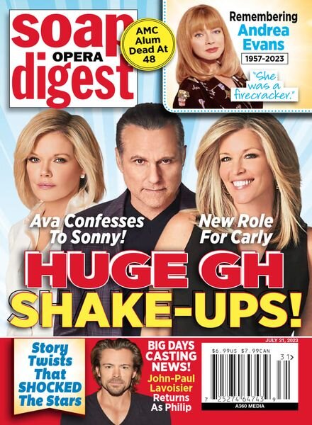 Soap Opera Digest – July 31 2023 Cover