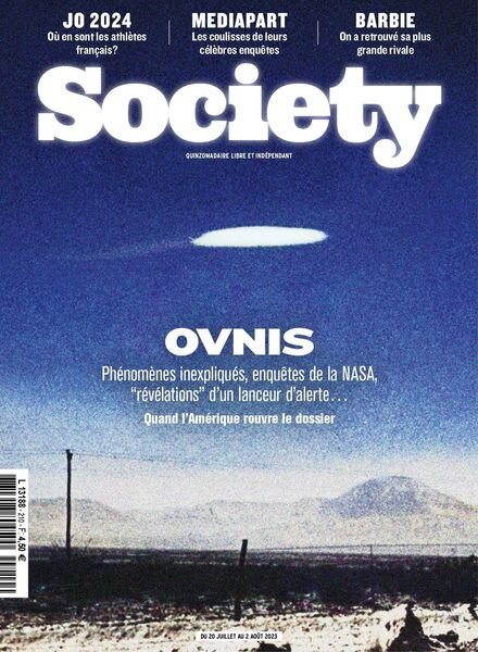 Society – 20 juillet 2023 Cover