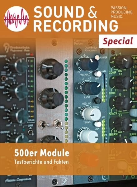 Sound & Recording – Juli 2023 Cover