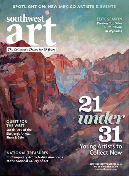 Southwest Art – August 2023 Cover