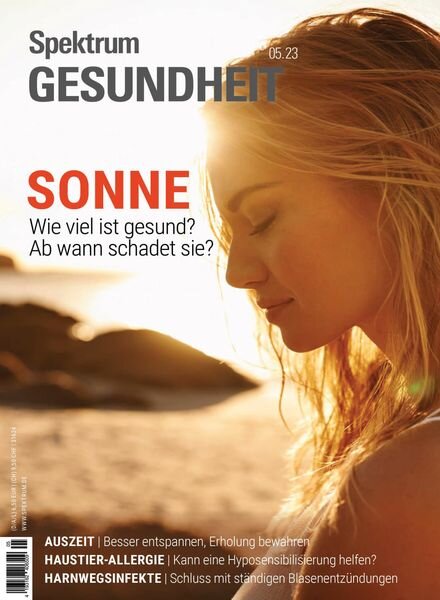 Spektrum Gesundheit – Juli 2023 Cover