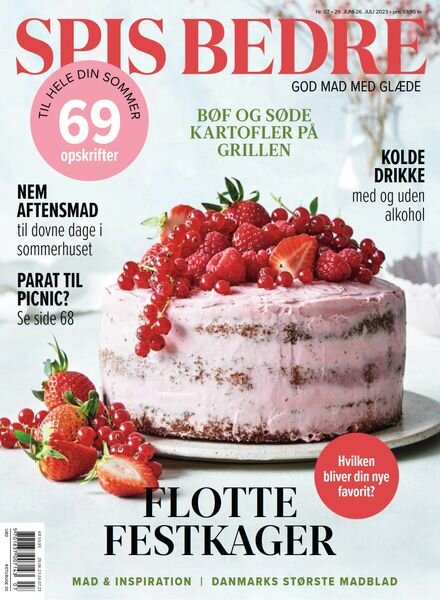 Spis Bedre – 29 juni 2023 Cover