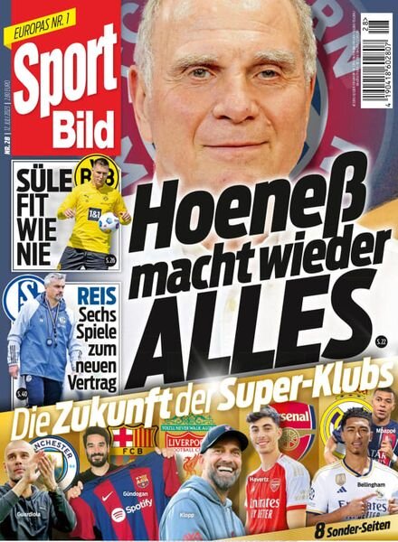 Sport Bild – 12 Juli 2023 Cover