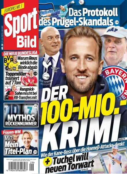 Sport Bild – 19 Juli 2023 Cover