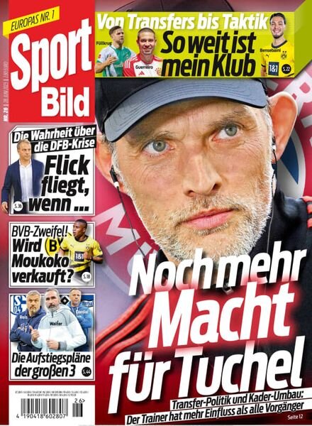 Sport Bild – 28 Juni 2023 Cover