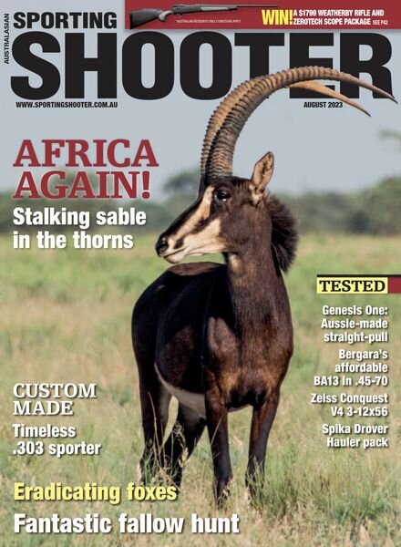 Sporting Shooter Australia – August 2023 Cover
