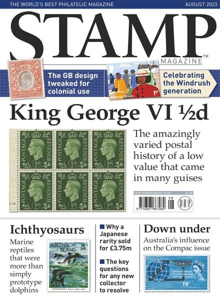 Stamp Magazine – July 2023 Cover