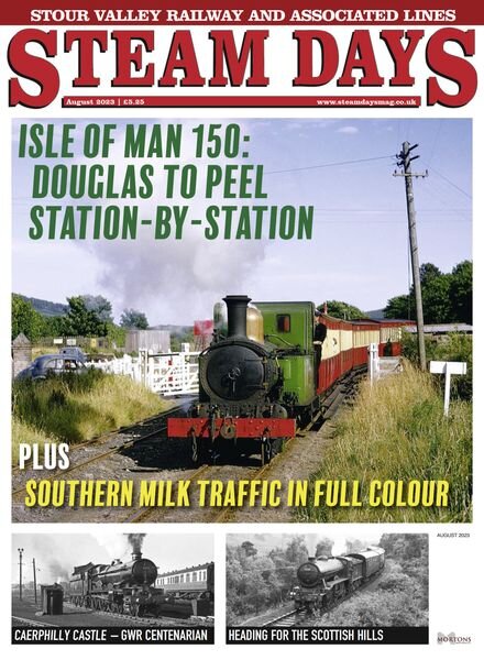 Steam Days – August 2023 Cover