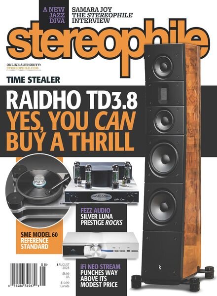 Stereophile – August 2023 Cover