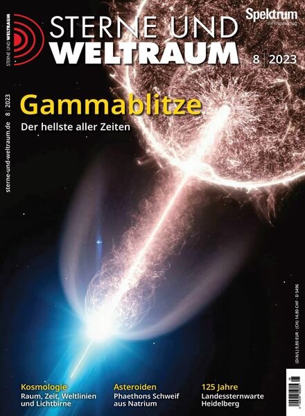 Sterne und Weltraum – 07 Juli 2023 Cover