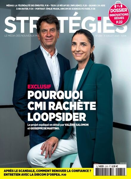 Strategies – 6 Juillet 2023 Cover