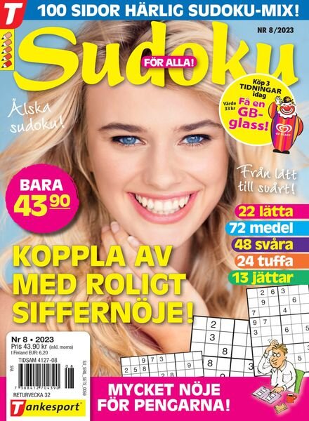 Sudoku fOr alla – 13 juli 2023 Cover