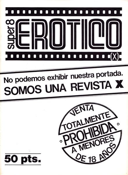 Super8 Erotico – N 02 Cover