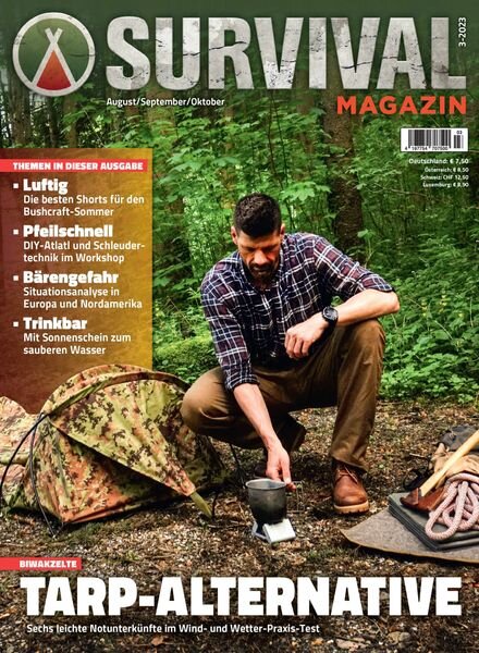 SURVIVAL Magazin – August 2023 Cover