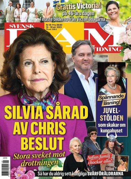 Svensk Damtidning – 12 juli 2023 Cover