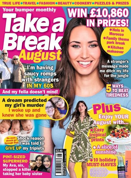 Take a Break – August 2023 Cover