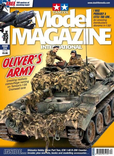 Tamiya Model Magazine – Issue 334 – August 2023 Cover