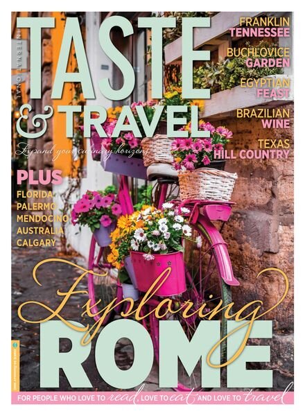 Taste & Travel International – Issue 50 – Summer 2023 Cover